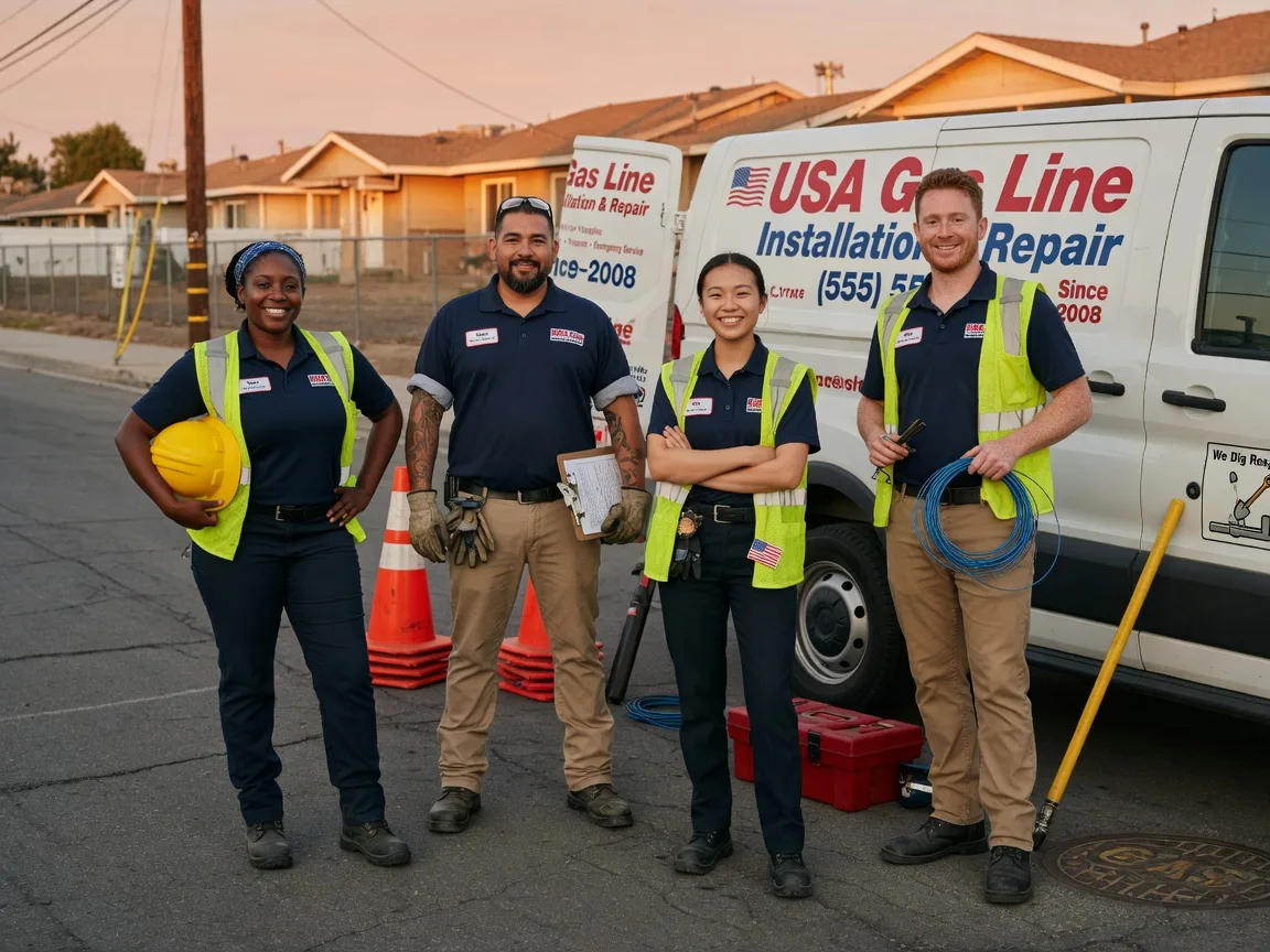 Gas Line Installation company in Mansfield, LA